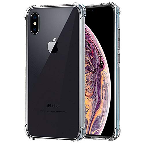 COOL SMARTPHONES & TABLETS ACCESSORIES iPhone XS Max Antishock Clear Case Cover