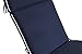 BOSSIMA Indoor Outdoor High Back Chair Cushions Replacement Patio Chair Seat Cushions Set of 2 Navy Blue
