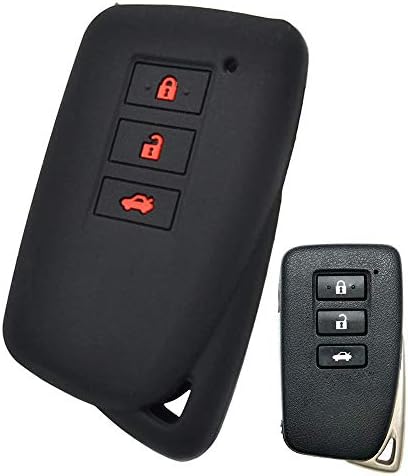JHDKAC Car Remote Control Silicone Key Case Fob For Lexus IS ES GS NX GX RX LX RC 200 250 300 350 2014 2015 2016 Keyless Remote Skin Holder