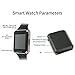 YIIXIIYN Smart Watch Bluetooth Smart Watch Sport Fitness Tracker Wrist Watch Touchscreen with Camera SIM SD Card Slot Watch Compatible iPhone iOS Samsung LG Android Women Men Kids (Black)