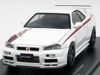 Amazon Com Kyosho 1 43 Nismo Gt R S Tune White Japan Import Toys Games