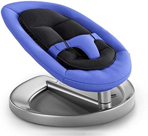 Baby Chairs and Bouncers, Balance Bouncer- Baby Rocker- Chair Swings for Newborn, Toddler, Kids from Ages 0 to 2, Quick Assembly (Color : Blue)