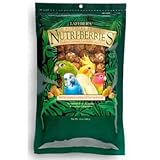 Lafeber`s Nutri-Berries Parakeet, Cockatiel, Lovebird & Conure Food (Tropical Fruit, 10 oz.)