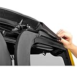 Bestop 56923-17 Black Twill TrekTop NX Complete Fameless Replacement Soft Top with Sunrider Sunroof Feature