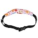 Baby Kids Car Seat Neck Relief Head Support Band with Adjustable Belt - Pink Owl