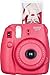 Fujifilm Instax Mini 8 Instant Film Camera (Raspberry) (Renewed)