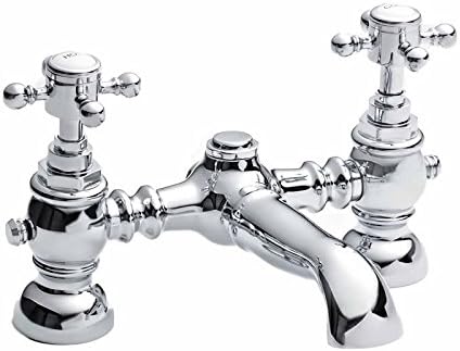 Baño tradicional Edwardian baño bañera grifo de baño latón macizo