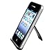 Importer520 Universal Black Mini Folding Plastic Cell Phone Mini Stand Holder Cradle for Samsung Galaxy Note 4 Note 3 Note 2 Galaxy S5 S4 Apple iPhone 4 4S 5 5S 5C 6 4.7inch 6 Plus 5.5inch