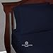 Cosy House Collection Everyday 1500 Series Bed Sheet Set - Ultra Soft & Cool Hotel Bedding - Deep Pocket - Wrinkle, Stain and Fade Resistant - 4 Piece Set (King, Navy Blue)