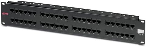 APC CAT 6 Patch Panel A/B color coded