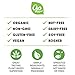 Go Raw Snacks, Sprouted Superfood Cookie Crisps, Gluten Free, Vegan, Natural, Organic, Choco Crunch, 18 Oz, Pack of 6