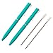 NarwhalCo Set of 2 Teal Small Pens (3.35
