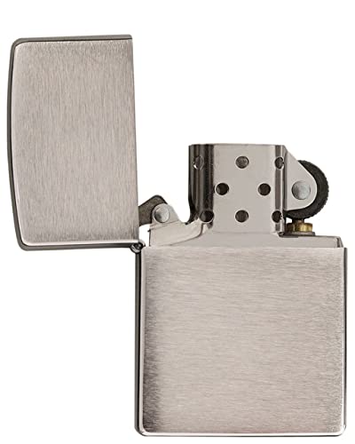 Zippo 200 Classic Brushed Chrome Pocket Lighter