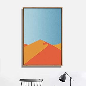 Framed Canvas Wall Art for Living Room, Bedroom Natural Scenery Canvas Prints for Modern Home Decoration Ready to Hang - 16"x24" inches