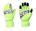 Rothco Safety Green Gloves with Reflective Tape, Large