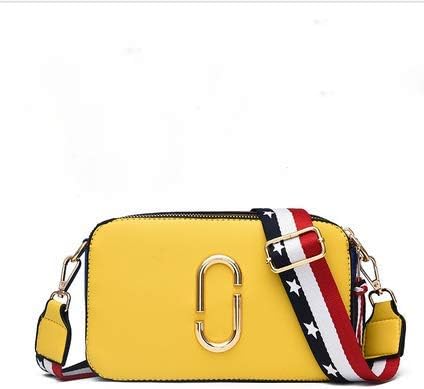 Crossbody Bag - Camera Bag Broadband Fashion Shoulder Bag Yellow