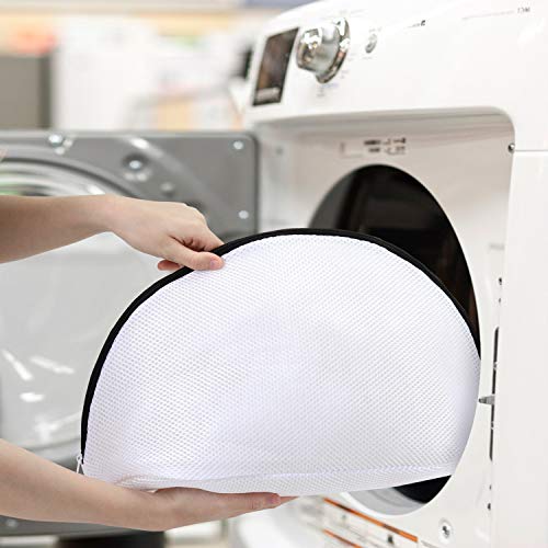 Syllana 2 Pack Mesh Laundry Bags for Shoes Multi Protection Washing Machine Bag with Durable Zipper for Laundry and Travel Organizer