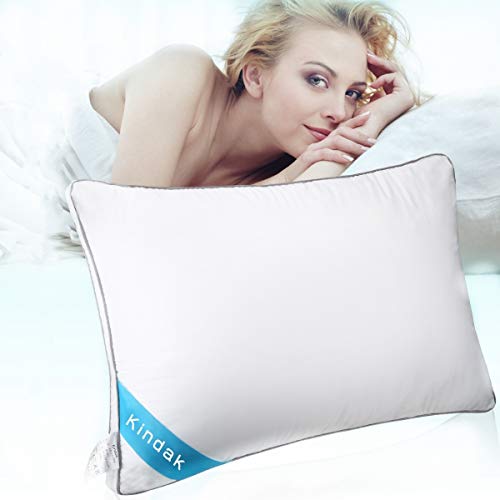 Bed Pillow,Bed Pillows Protectors White Contoured Support Pillows with