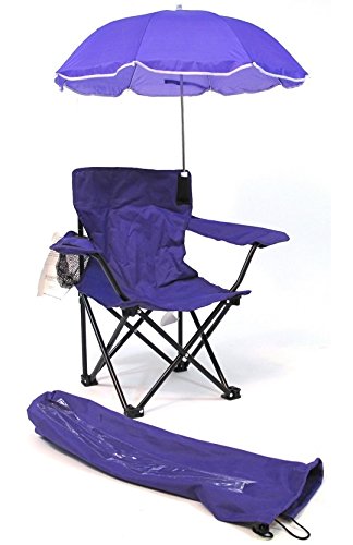 image for Redmon For Kids Beach Baby Kids Umbrella Camp Chair (Combo of Green an