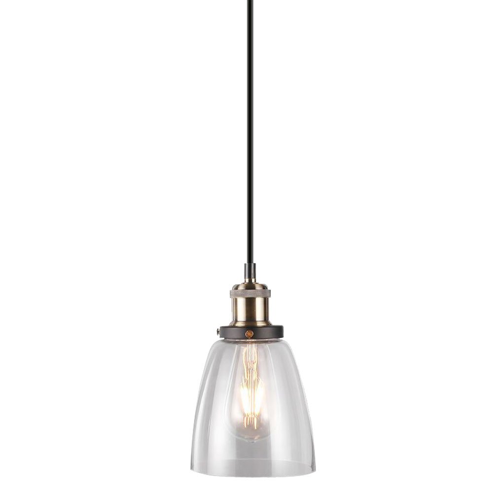 V-TAC 3735 Ceiling Light - Hanging Pendant Lights, Transparent