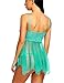 Avidlove Women Babydoll Set Mesh Lingerie Strap Chemise Lace Sleepwear Outfits Green XL