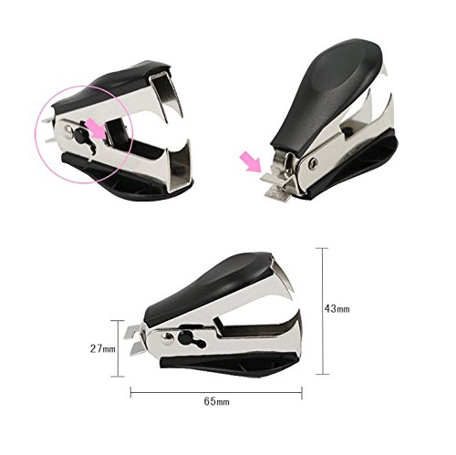 Chris.W Metal Plier Stapler with 2000Pcs 24/6 Staples and Remover Set - 20 Sheets Capacity - Full Desktop Office Size Work - Thumbnail 4