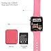 Smart Watch, Touch Screen Smartwatch Smart Wristwatch for Men Women with Call Text SD Card Pedometer SIM Card Slot Music Player Camera Compatible for iPhone (Partial Functions) and Android Phone