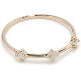 Zoe Chicco Women's 14k Gold Diamond Dash Ring