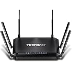 TRENDnet AC3200 Gigabit Tri-Band Wi-Fi Router, DD-WRT Compatible, Tri-Band, Smart Connect, 1GHz dual core processor, VPN, TEW-828DRU