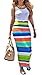 Leezeshaw® Womens Crop Top Midi Skirt Outfit Two Piece Bodycon Maxi Dress