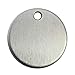RMP Stamping Blanks, 3/4 Inch Round with Hole, Aluminum 0.063 Inch (14 Ga.) - 50 Pack