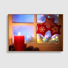Framed Home Artwork Merry Christmas for Living Room Bedroom