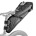 RockBros Bikepacking Bags Large Bike Saddle Bag Waterproof Bike Bag Under Seat Roll Up Pack for Mountain Road Bicycle Accessories Black