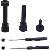 KUBOJSDLZ Hinge Screws Replacement for Bose QuietComfort 35 II, QC35, QC45, QC45 SE, QC25 Headphones - 2 Pack