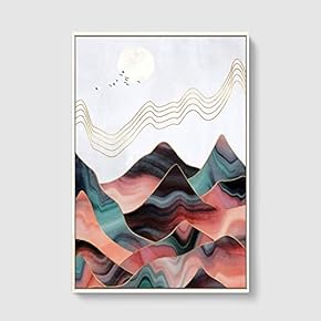 SIGNFORD Framed Canvas Home Artwork Decoration Nordic Style...