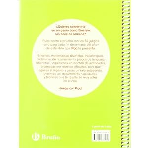 Juegos para ser un genio los fines de semana / Games to be a genius at weekends (Spanish Edition)