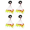 Dcolor-4-Pcs-Yellow-Red-Plastic-6-in-1-Fishing-Bobber-Stopper-Sz-3 Dcolor-4-Pcs-Yellow-Red-Plastic-6-in-1-Fishing-Bobber-Stopper-Sz-3