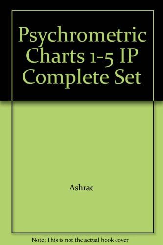 Psychrometric Charts 1-5 IP Complete Set Paperback – 2009