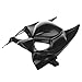 Ansee Batman Half Face Mask Classical Cartoon Figure Child Mask for Halloween Party - Black