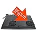 Crawford Kitchen 1800W Double Digital Induction Cooktop | Portable Countertop Design & Easy To Clean | New Touch Panel Controls (Double)