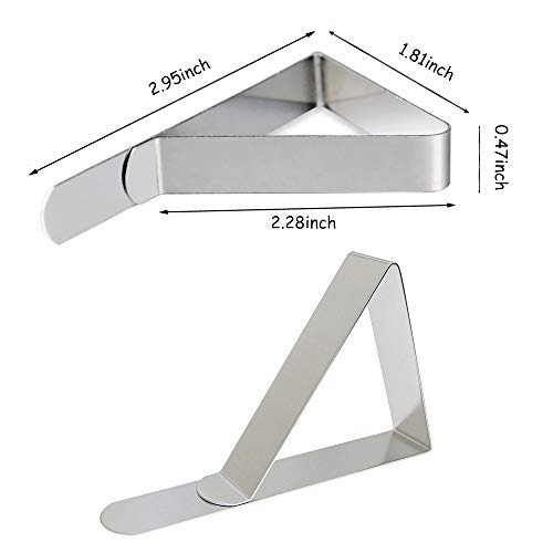 image for Korlon 30 Packs Tablecloth Clips Table Cover Clips Picnic Tablecloth H