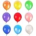 Coceca 220pcs 12 inches Assorted Color Party Balloons with Hand Held Air Pump and Balloon Clip