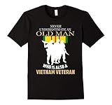 Men's Never underestimate OLD MAN is VIETNAM VETERAN TShirt