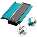 2019 Contour Gauge Duplicator,4 Inch Duplicator Tool High Accuracy Contour Copy Profile Gauge Tiling for Plastic Ducts Winding Pipes Circular Frames