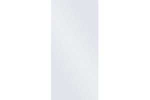 5Seconds - Wall Guard for Hand Dryer, Aluminum Wall Splash Guard with Adhesive Tape Strips, Easy-Wipe Splash Guard, 31-3/4" x 15-3/4" x 3/64", White