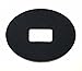 GrifGrips Oval Sports Adhesive Patch for Dexcom - Pack of 10 in Black