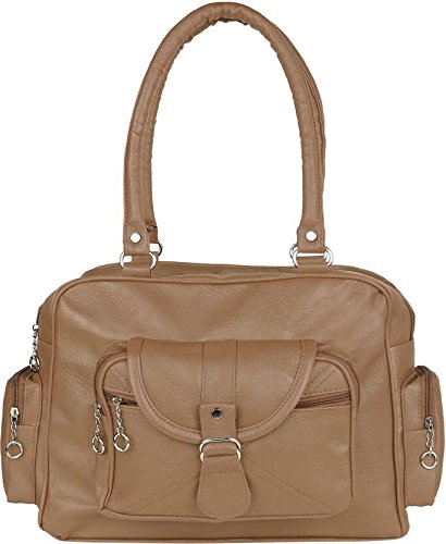 bizarre vogue women's stylish handbag (beige, bv1018)