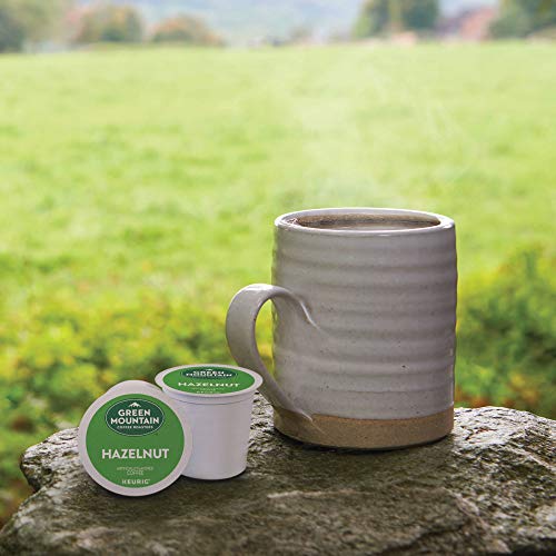 GREEN MOUNTAIN COFFEE ROASTERS HAZELNUT KEURIG SINGLE-SERVE K-CUP PODS, LIGHT ROAST COFFEE, 32 COUNT