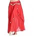 ZLTdream Women's Belly Dance Chiffon Skirt with Coins