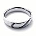 U2U® Jewelry Stainless Steel 0109 Engraved Couples Engagement 